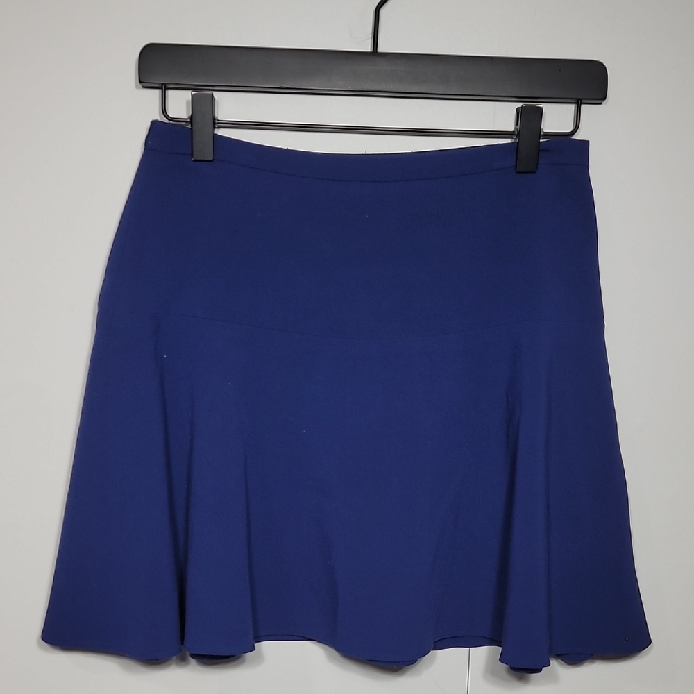 BCBG MaxAzaria Blue Women's Skater Skirt